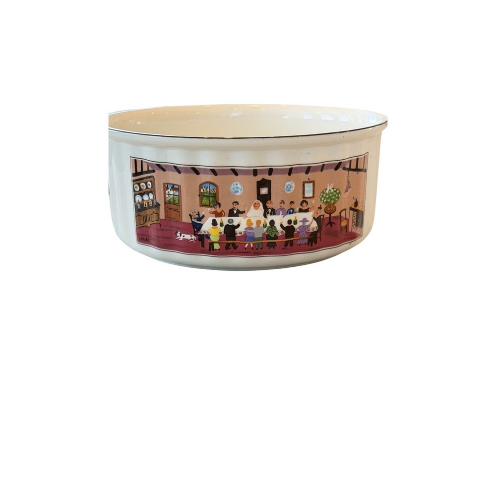 Villeroy Boch VILBOFOUR Wedding NaIF Serving Bowl Oven/Microwave Dishwasher Safe - Picture 2 of 9